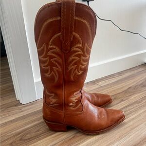Tecovas Tan Leather Western Boots